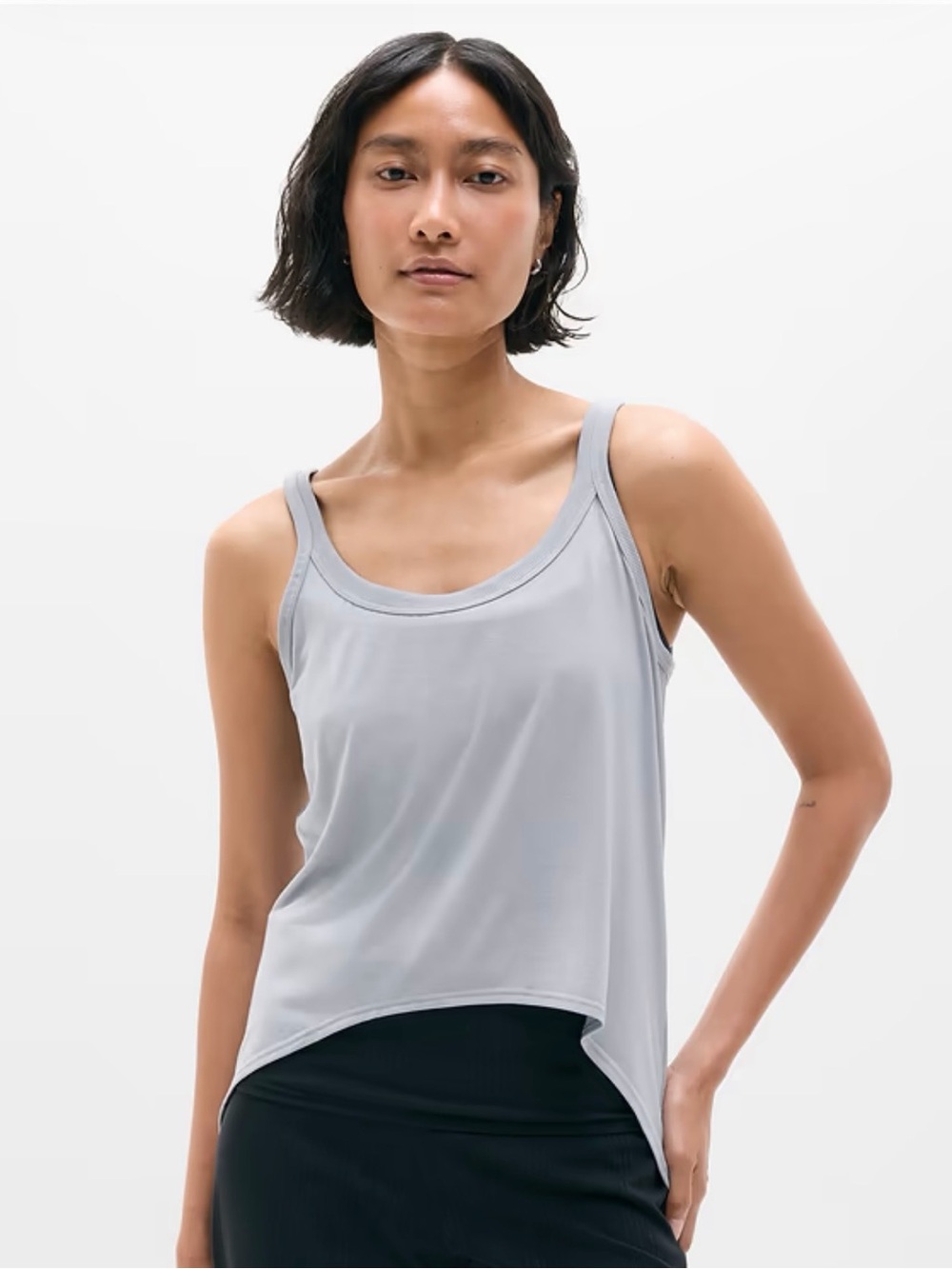 Athleta Move with Ease Scoop Tank in Blue Star - NWOT